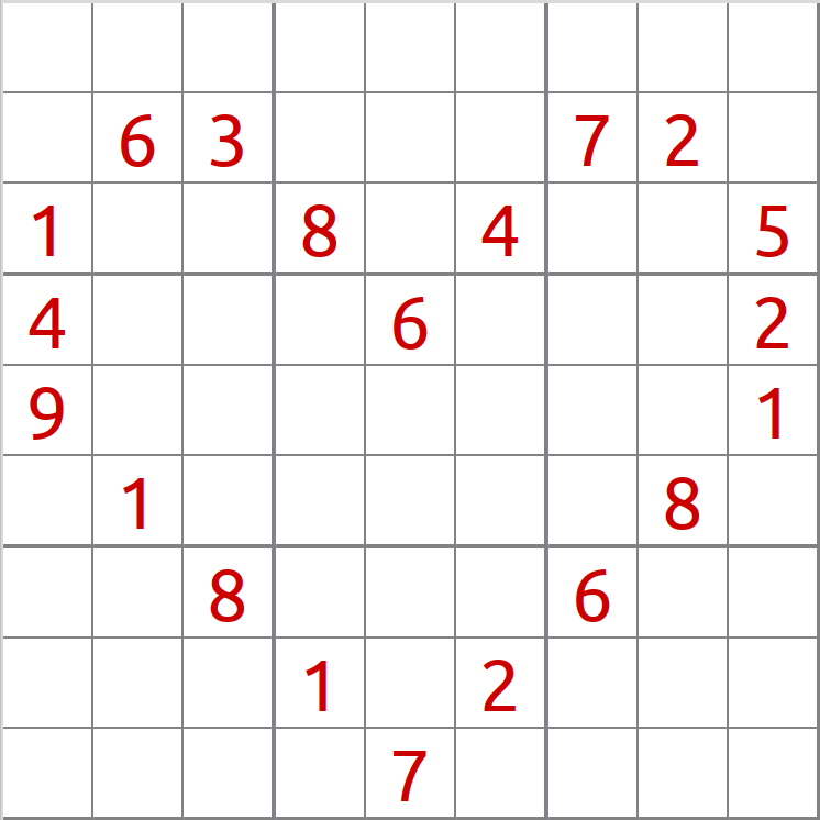 Sudoku 'Herz'