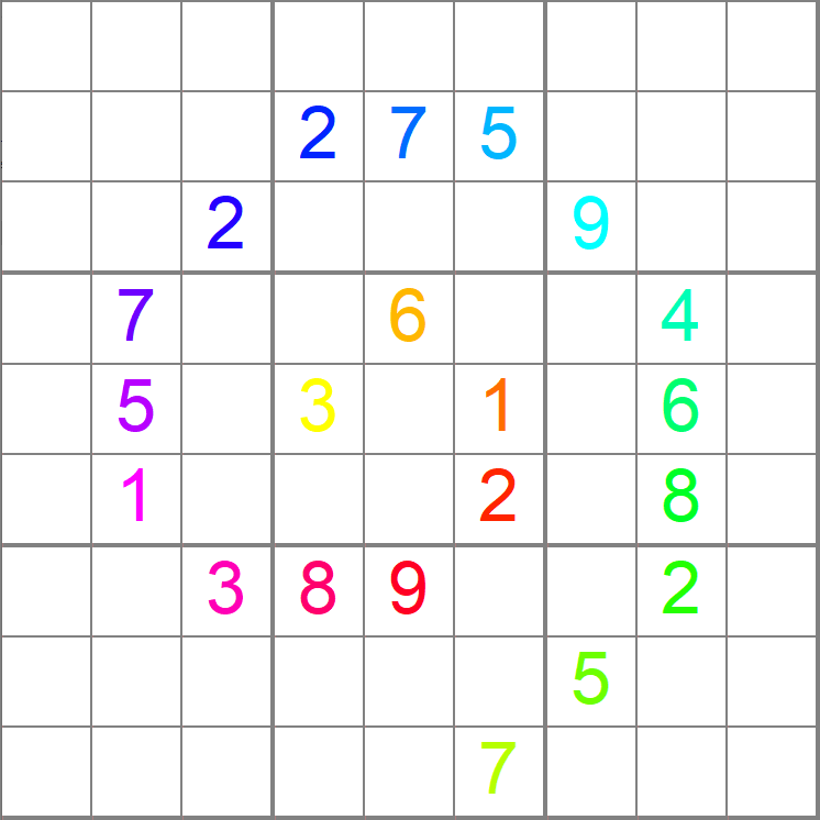 Sudoku 'Spirale'