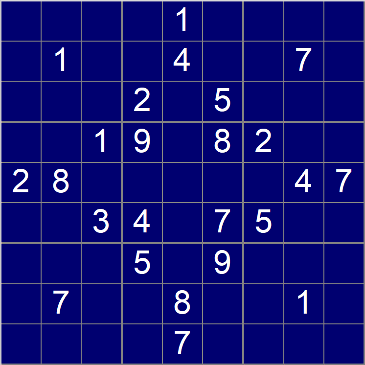 Sudoku 'Stern'